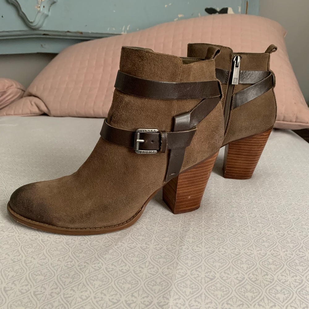 Ivanka Trump Distressed Ankle Boot